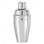 6017-SMALL STAINLESS STEEL COCKTAIL SHAKER / W FDL 8 OZ.
